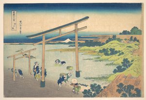 Noboto-bugten (Noboto no ura), fra serien »De 36 udsigter over Fuji« (Fugaku sanjūrokkei) af Katsushika Hokusai