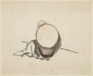 Pilgrims hvile af Katsushika Hokusai