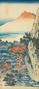 Print fra serien "A True Mirror of Chinese and Japanese Poems af Katsushika Hokusai