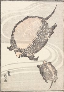 Sayama-ga-ike-dammen i Musashi-provinsen af Katsushika Hokusai