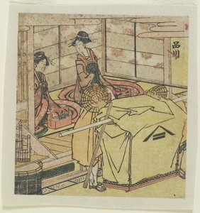 Shinagawa c. 1804 af Katsushika Hokusai