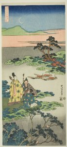 te mini s hand r take (take no otodo), fra te serie s af Katsushika Hokusai