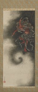 Tordengud, Edo-periode af Katsushika Hokusai