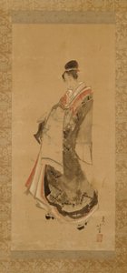 Den vandrende kurtisane af Katsushika Hokusai
