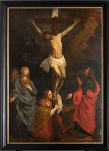 Maleri. Korsfæstelse. af 