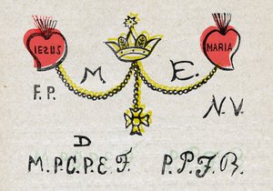 TATOVER HJERTER AF JESUS OG MARY