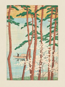 Haru no Arashiyama (Forår i Arashiyama) (1934)