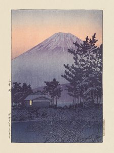 Yamanakako (Yamanaka-søen) (1936) af Kawase Hasui