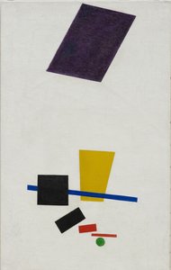 En fodboldspillers maleriske realisme - Farvemasser i 4. dimension af Kazimir Severinovich Malevich