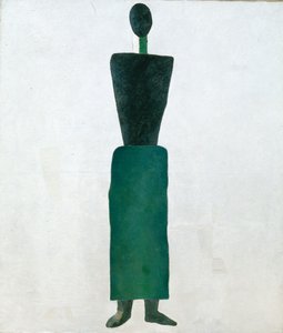 Kvindefigur, 1928-1929. af Kazimir Severinovich Malevich