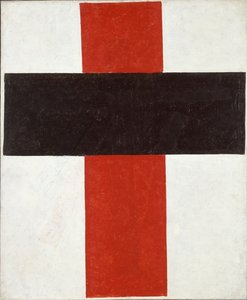 Hieratic Suprematism Cross af Malevich, Kazimir Severinovich (1878-1935) af Kazimir Severinovich Malevich