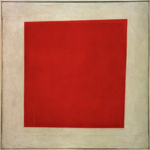 Den Røde Plads, 1915 af Kazimir Severinovich Malevich