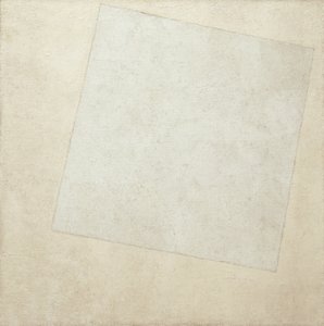 Suprematistisk komposition: Hvidt på hvidt, 1918