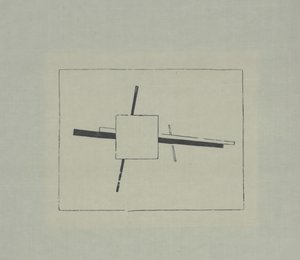 Suprematist-kors af Kazimir Severinovich Malevich