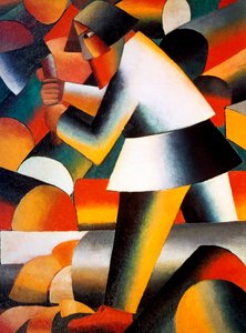Loggeren, 1912 af Kazimir Severinovich Malevich