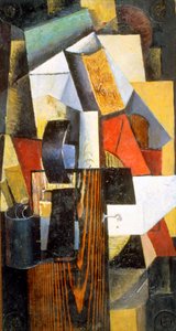 Nonstop Station. Kuntsevo, 1913 af Kazimir Severinovich Malevich