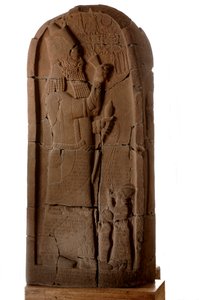 Berlin Museum, Nubiske faraoer, Esarhaddons stele fra Zenjirili, Nastasens stele..., 2007 (foto) af Kenneth Garrett