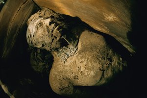 Egypten; Arkæologi; Det Gamle Rige; Saqqara; Mumie; Nefer; Grav, 5. dynasti af Kenneth Garrett