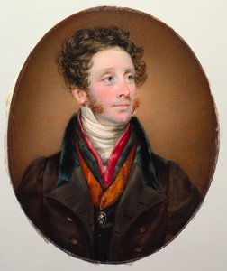 Portræt af John Francis Miller Erskine, jarl af Mar og jarl af Kellie