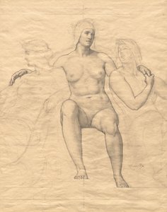 Allegoriske kvindefigurer af Kenyon Cox