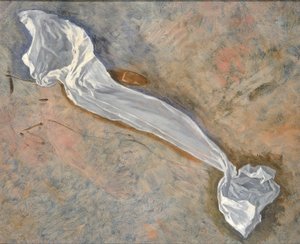 Studie for Drapery of Pursuit of the Ideal, 1891. af Kenyon Cox