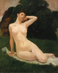 Studie til Aften, 1883.