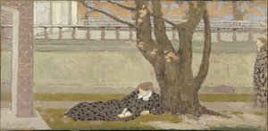 The Terrace, ca 1892. af Ker Xavier Roussel