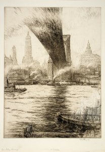 Brooklyn Bridge af Kerr Eby