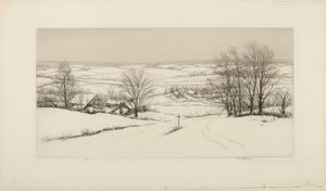 Vinter i New England af Kerr Eby