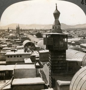 Damaskus, Syrien, 1900-tallet.
