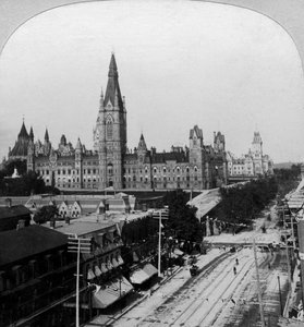 Houses of Parliament, Ottawa, Ontario, Canada. af Keystone View Company