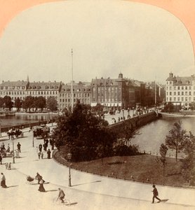 Dronning Louise Bro, København, Danmark, 1901.