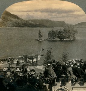 Rejser gennem Trossachs fortryllende land, Skotland, 1902. af Keystone View Company