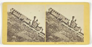 Ascending Mt. Washington, 185575. Skabere: Kilburn Brothers, BW Kilburn.