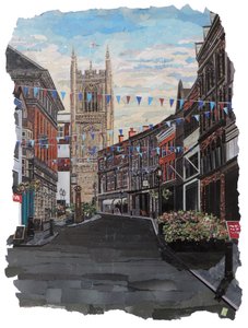 Cathedral of All Saints Iron Gate Derby af Kirstie Adamson