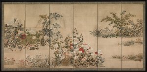 Blomster fra de fire årstider, midten af 1600-tallet.