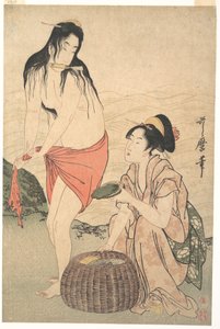Abalonedykkere af Kitagawa Utamaro
