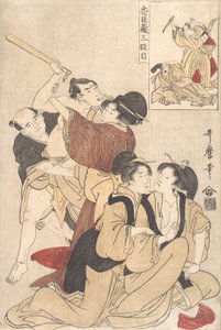 Chushingura Ah CT Godt, hva? 1800. af Kitagawa Utamaro