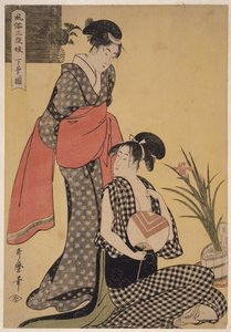 Forstået af Kitagawa Utamaro