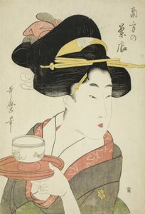 Sydlige tehus af Kitagawa Utamaro