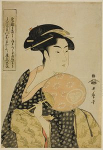 Ohisa Takashima af Kitagawa Utamaro