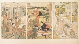 De fire kunstarter (Kinkishoga) af Kitagawa Utamaro