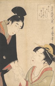 TV Vers Seven Plan d Base Saburo, ikke? 1800. af Kitagawa Utamaro