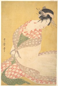 Den ydre dragt af Kitagawa Utamaro