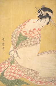 Yderkappen, ca. 1795. af Kitagawa Utamaro
