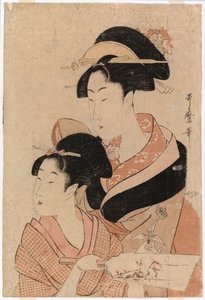 Uden titel af Kitagawa Utamaro