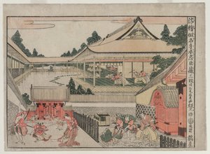 Chushingura: Act III (fra serien Perspective Pictures for The Treasure House of Loyalty) af Kitao Masayoshi