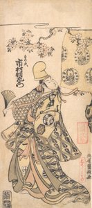 Skuespilleren Ichimura Uzaemon IX, 1769 tidligt. af Kitao Shigemasa