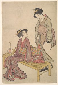Håndlygten af Kitao Shigemasa