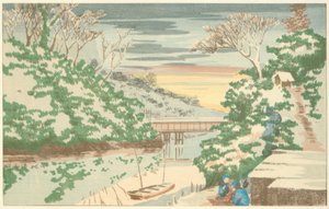 Sne i Ochanomizu af Kiyochika Kobayashi